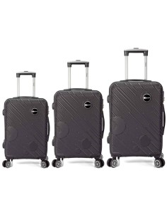 TROLLEY JUEGO DE 3 ABS 4 RUEDAS DOBLES BZ5753 2