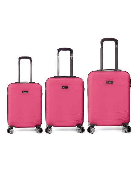 TROLLEY JUEGO DE 3 ABS 4 RUEDAS DOBLES BZ5784 TROLLEY JUEGO DE 3 ABS 4 RUEDAS DOBLES BZ5784