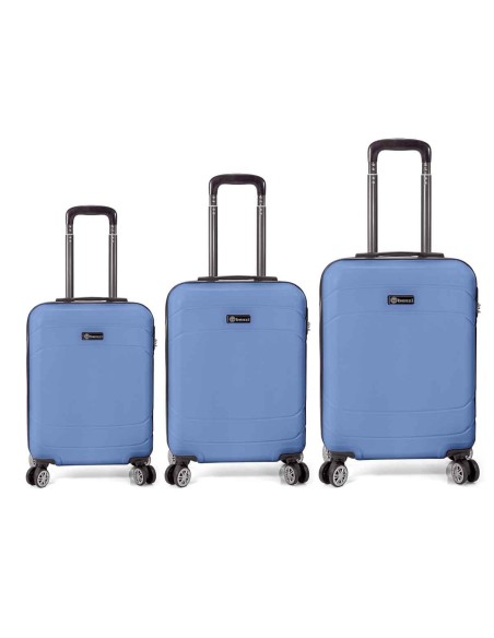 TROLLEY JUEGO DE 3 ABS 4 RUEDAS DOBLES BZ5784 TROLLEY JUEGO DE 3 ABS 4 RUEDAS DOBLES BZ5784