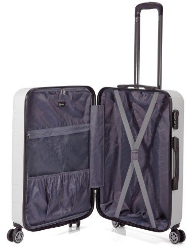 TROLLEY JUEGO DE 3 ABS 4 RUEDAS DOBLES BZ5784