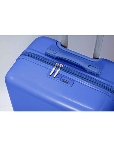 TROLLEY JUEGO DE 2 ABS 4 RUEDAS DOBLES + NECESER