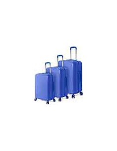 TROLLEY JUEGO DE 3 ABS 4 RUEDAS DOBLES BZ5827