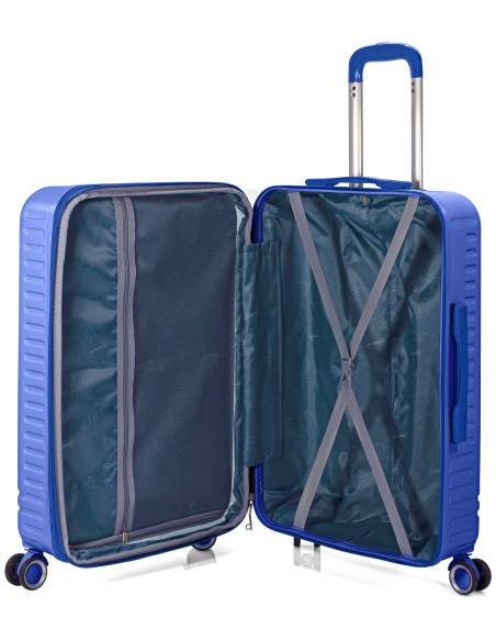 TROLLEY JUEGO DE 3 ABS 4 RUEDAS DOBLES BZ5827