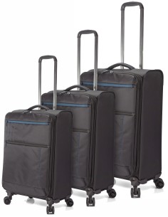 TROLLEY JUEGO DE 3 POLIESTER 4 RUEDAS DOBLE BZ5825