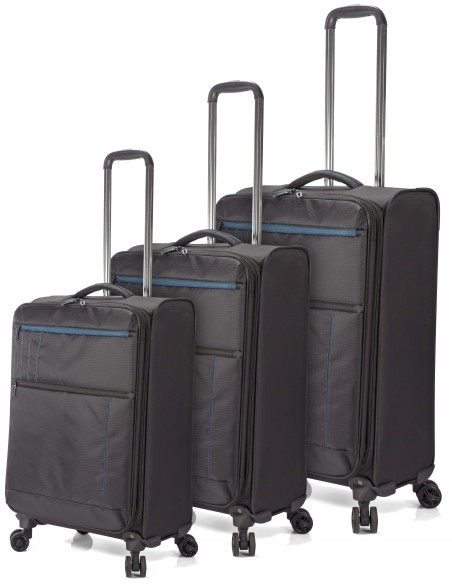 TROLLEY JUEGO DE 3 POLIESTER 4 RUEDAS DOBLE BZ5825