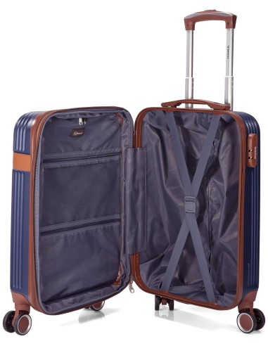 TROLLEY JUEGO DE 3 ABS 4 RUEDAS DOBLES BZ5824