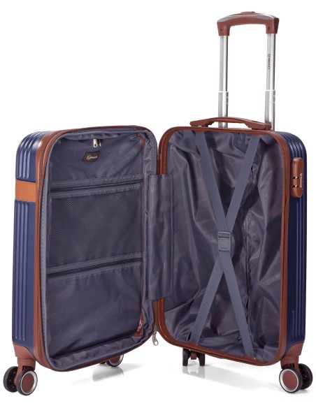 TROLLEY JUEGO DE 3 ABS 4 RUEDAS DOBLES BZ5824