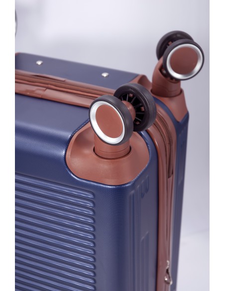 TROLLEY JUEGO DE 3 ABS 4 RUEDAS DOBLES BZ5824