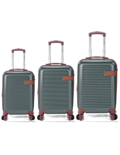 TROLLEY JUEGO DE 3 ABS 4 RUEDAS DOBLES BZ5824 2