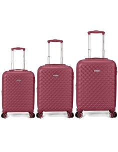 TROLLEY JUEGO DE 3 ABS 4 RUEDAS DOBLES 2