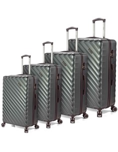 TROLLEY JUEGO DE 4 ABS 4 RUEDAS DOBLES BZ5812