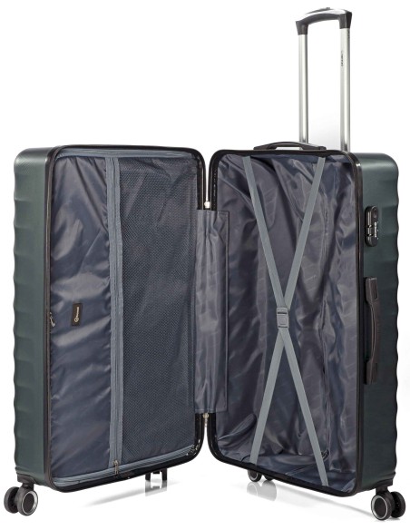 TROLLEY JUEGO DE 4 ABS 4 RUEDAS DOBLES BZ5812