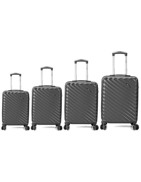 TROLLEY JUEGO DE 4 ABS 4 RUEDAS DOBLES BZ5812