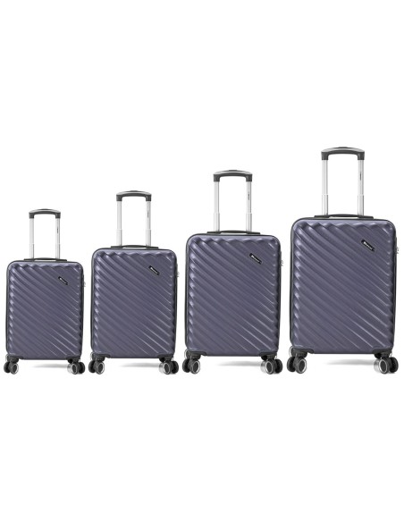 TROLLEY JUEGO DE 4 ABS 4 RUEDAS DOBLES BZ5812