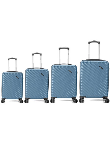 TROLLEY JUEGO DE 4 ABS 4 RUEDAS DOBLES BZ5812