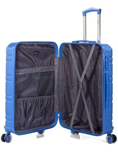 TROLLEY JUEGO DE 3 ABS 4 RUEDAS DOBLES BZ5807