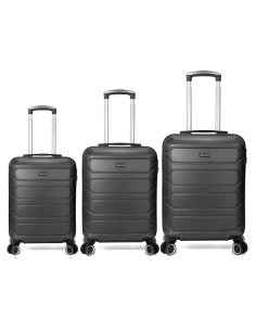 TROLLEY JUEGO DE 3 ABS 4 RUEDAS DOBLES BZ5807 2