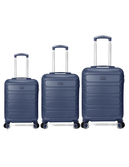 TROLLEY JUEGO DE 3 ABS 4 RUEDAS DOBLES BZ5807