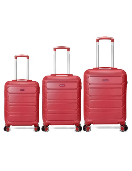 TROLLEY JUEGO DE 3 ABS 4 RUEDAS DOBLES BZ5807