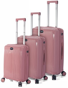 TROLLEY JUEGO DE 3 PP 4 RUEDAS DOBLES.