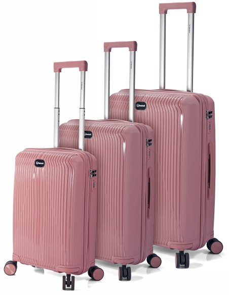 TROLLEY JUEGO DE 3 PP 4 RUEDAS DOBLES.