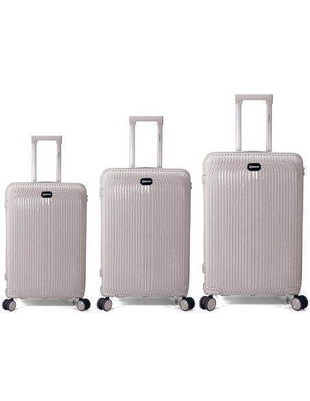 TROLLEY JUEGO DE 3 PP 4 RUEDAS DOBLES.