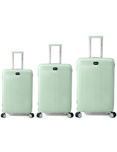 TROLLEY JUEGO DE 3 PP 4 RUEDAS DOBLES.