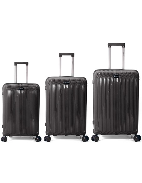 TROLLEY JUEGO DE 3 PP 4 RUEDAS DOBLES.