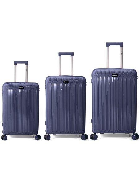 TROLLEY JUEGO DE 3 PP 4 RUEDAS DOBLES.