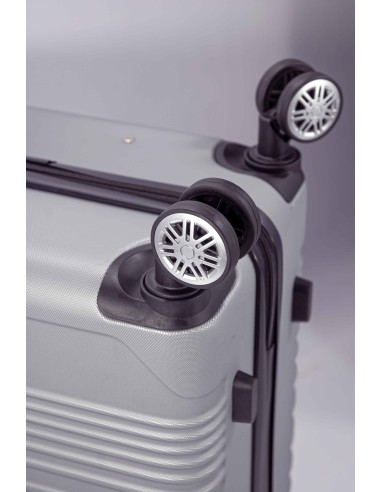 TROLLEY JUEGO DE 3 ABS 4 RUEDAS DOBLES