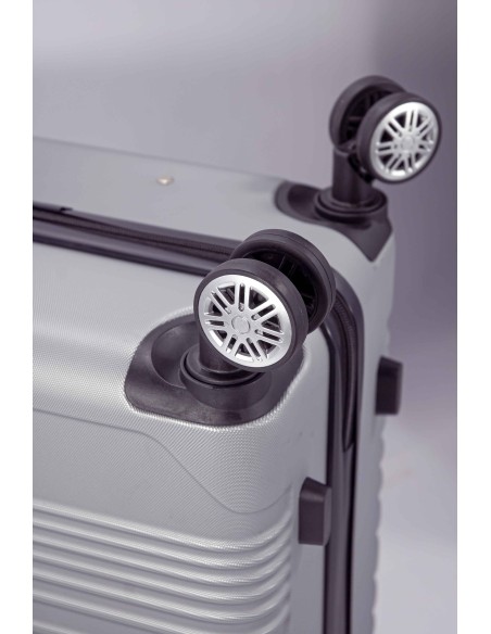 TROLLEY JUEGO DE 3 ABS 4 RUEDAS DOBLES