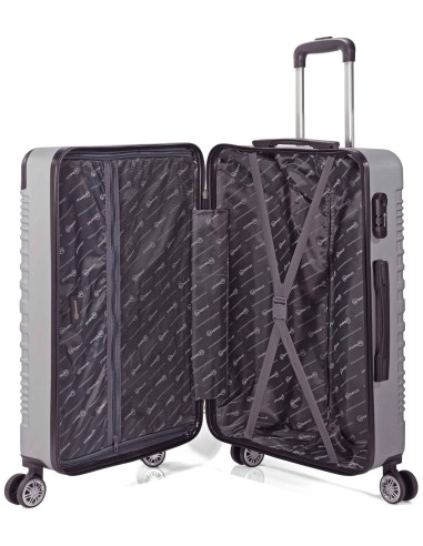 TROLLEY JUEGO DE 3 ABS 4 RUEDAS DOBLES