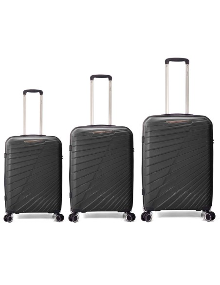 TROLLEY JUEGO DE 3 PP 4 RUEDAS DOBLES. EXT. BZ5808