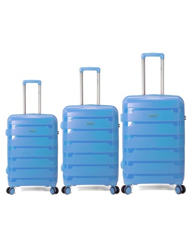 TROLLEY JUEGO DE 3 PP 4 RUEDAS DOBLES EXTENSIBLE