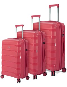 TROLLEY JUEGO DE 3 PP 4 RUEDAS DOBLES EXTENSIBLE