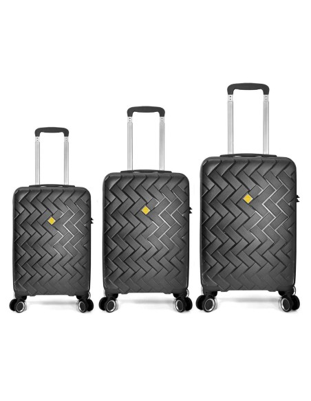 TROLLEY JUEGO DE 3 PP 4 RUEDAS DOBLES. BZ5806