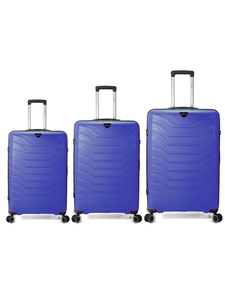 TROLLEY JUEGO DE 3 PP 4 RUEDAS DOBLES. EXTENSIBLE BZ5810