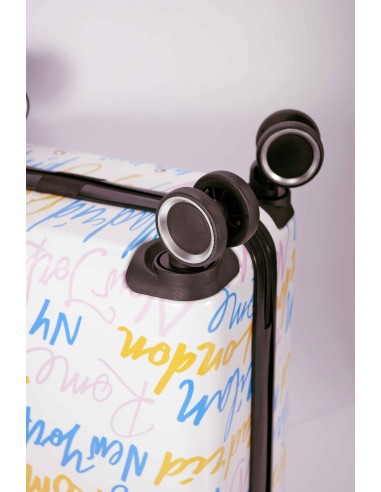 TROLLEY INDIVIDUAL ABS 4 RUEDAS DOBLE RUEDA EXTENSIBLE BZ5849