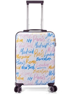 TROLLEY INDIVIDUAL ABS 4 RUEDAS DOBLE RUEDA EXTENSIBLE BZ5849