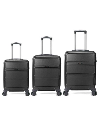 TROLLEY JUEGO DE 3 ABS 4 RUEDAS DOBLES BZ5739