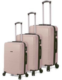 TROLLEY JUEGO DE 3 ABS 4 RUEDAS DOBLES BZ5739