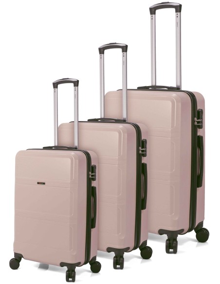 TROLLEY JUEGO DE 3 ABS 4 RUEDAS DOBLES BZ5739