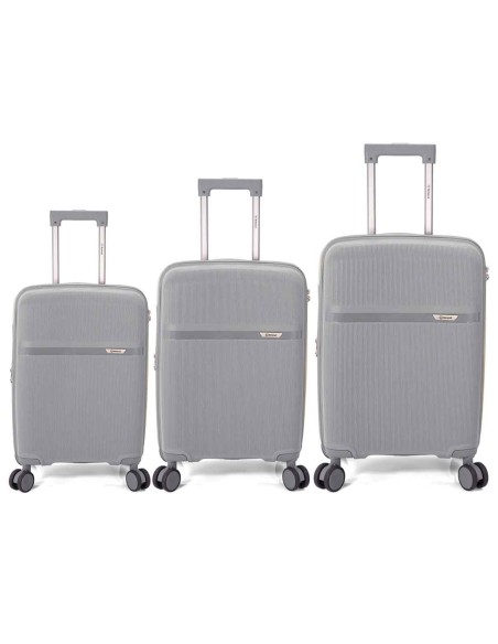 TROLLEY JUEGO DE 3 PP 4 RUEDAS DOBLES. EXTENSIBLE BZ5842