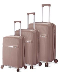 TROLLEY JUEGO DE 3 PP 4 RUEDAS DOBLES. EXTENSIBLE BZ5842