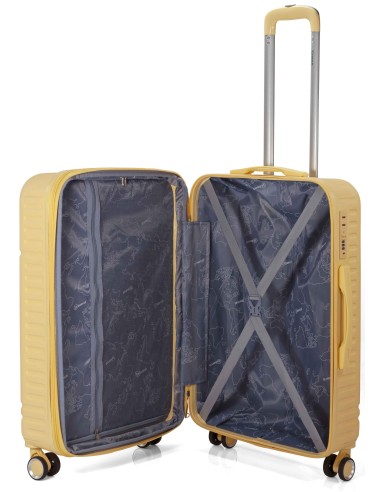 TROLLEY JUEGO DE 3 ABS 4 RUEDAS DOBLES. EXTENSIBLE BZ5876