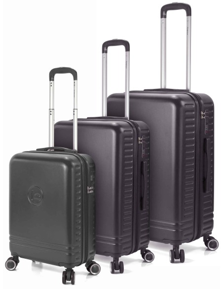 TROLLEY JUEGO DE 3 ABS 4 RUEDAS DOBLES. EXTENSIBLE BZ5877