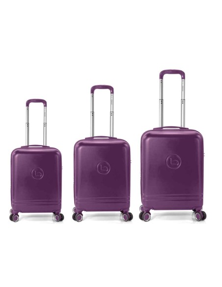 TROLLEY JUEGO DE 3 ABS 4 RUEDAS DOBLES. EXTENSIBLE BZ5877
