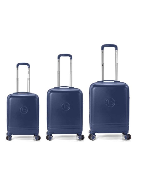 TROLLEY JUEGO DE 3 ABS 4 RUEDAS DOBLES. EXTENSIBLE BZ5877
