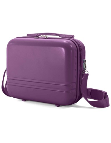 TROLLEY JUEGO DE 2 ABS 4 RUEDAS DOBLES.EXTENSIBLE + NECESER BZ5877-60/50