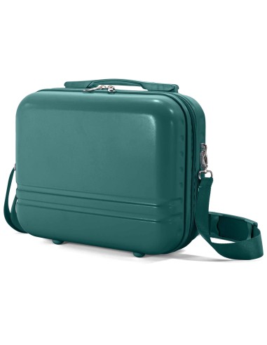 TROLLEY JUEGO DE 2 ABS 4 RUEDAS DOBLES.EXTENSIBLE + NECESER BZ5877-60/50